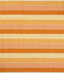 Multi Colour Handloom Linen Saree With Stripes-LI0735
