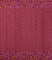 Grey Handloom Kanchipuram Silk Saree With Meena Floral Motifs-KA14755