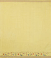 Sandal Handloom Uppada Silk Saree With Meena Buttas-UP0415