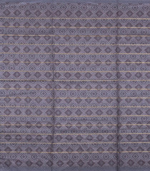Grey Printed Synthetic Dola Silk Saree With Zari Stripes & Border -SY0363