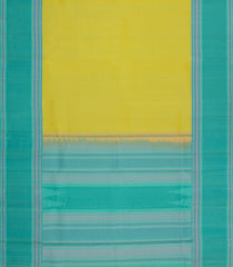 Light Green Handloom Kanchipuram Silk Saree With Thread Work Border-KA15120