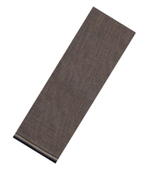 Dark Grey Woven Chirala Cotton Saree With Contrast Border-CR1432