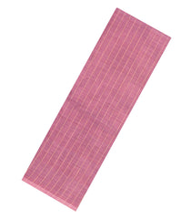 Dusty Pink Woven Chettinad Cotton Saree With Zari Stripes-CN1932