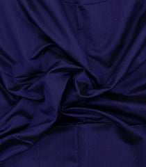 Blue Handloom Maheswari Silk Cotton Saree With Zari Border-SC4837