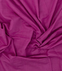 Pink Handwoven Bengal Cotton Saree With Taupe Border-BG1504