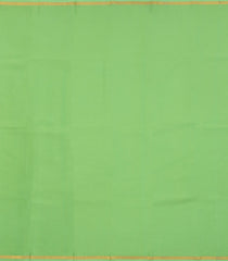 Pista Green Woven Mysore Silk Saree With Floral Border-MS3386