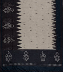 Taupe Printed Synthetics Linen Saree With Jhalar-SY0006