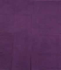 Purple Woven Tussar Silk Saree With Chevron Stripes-TU3308