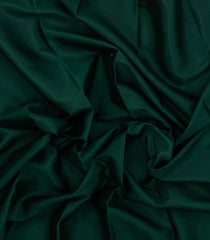 Bottle Green Woven Mysore Silk Saree With Contrast Zari Border-MS3325