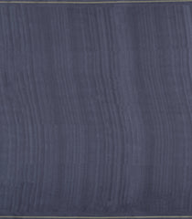 Dark Grey Printed Synthetic Tussar Silk Saree With Contrast Border-SY0133