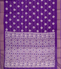 Purple Printed Synthetic Dola Silk Saree With Zari Motifs & Border -SY0345
