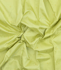 Light Green Handloom Korvai Kanchipuram Silk Saree With Zari Buttas-KA15476