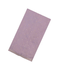 Lavender Woven Synthetic Blended Saree With Embroidered Motifs-EN2061
