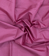 Dusty Pink Printed Tussar Silk Saree With Stripes-TU3377