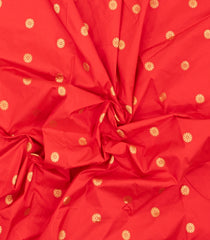 Red Handloom Paithani Silk Saree With Meena Border & Pallu-PA1127