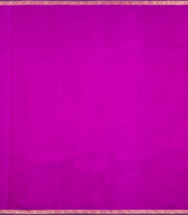 Magenta Handloom Kanchipuram Silk Saree With Zari Buttas-KA16059