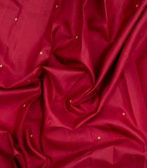 Crimson Handloom Kanchipuram Silk Saree With Zari Buttas-KA15254