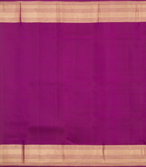 Magenta Woven Pure Silk Saree With Zari Buttas-EC2581