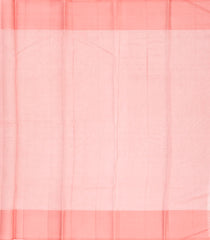 Dusty Pink Handloom Kanchipuram Silk Saree With Stripes