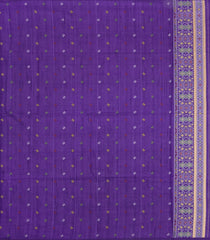 Purple Woven Art Dupion Saree With Tie & Dye Motifs-BL5901