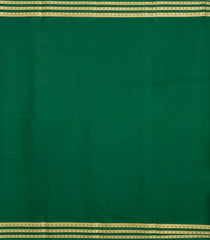 White Woven Mysore Silk Saree With Contrast Zari Border-MS3836