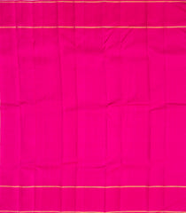 Multi Colour Handloom Korvai Kanchipuram Kora Silk Saree With Checks-KA12971