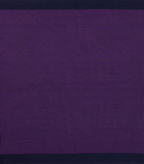 Violet Woven Bengal Cotton Saree With Contrast Pallu-BG1764