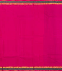 Purple Handloom Kanchipuram Silk Saree With Contrast Border-KA14858