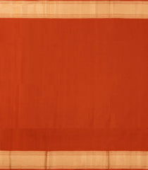 Red Handloom Soft Silk Saree With Stripes & Zari Border-SO4607