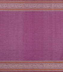 Hot Pink Handloom Silk Cotton Saree With Buttas -SC4258
