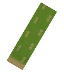 Light Green Woven Rasipuram Cotton Sari With Buttas-RA2630