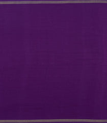 Purple Woven Mysore Silk Saree With Pure Zari Stripes-MS3291