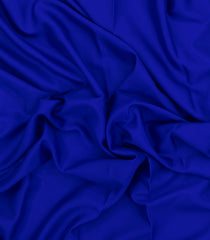 Blue Woven Mysore Silk Saree With Zari Border-MS3336