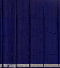 Blue Handloom Soft Silk Saree With Annam Buttas