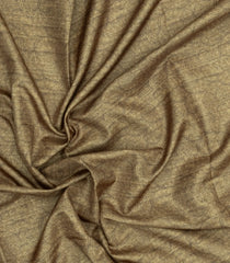Olive Green Printed Synthetic Tussar Silk Saree With Zari Border-SY0022