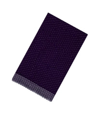 Dark Purple Woven Synthetic Vichitra Saree With Stone Work -BL5431