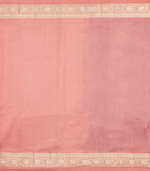 Crimson Woven Banarasi Poona Silk Saree With Buttas & Contrast Border-BP1044