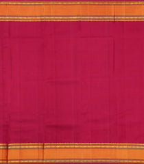 Crimson Handloom Kanchipuram Silk Saree With Zari Checks-KA15707