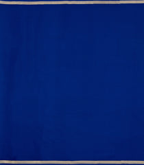 Blue Woven Mysore Silk Saree With Zari Border-MS3434