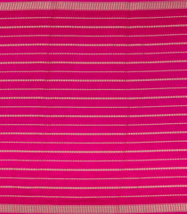 Hot Pink Printed Synthetics Dola Saree Zari Stripes-BL5286