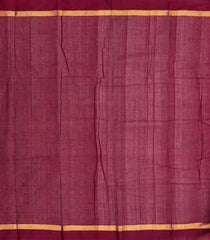 Dark Peach Handloom Rasipuram Cotton Saree With Mango Buttas-RA2353