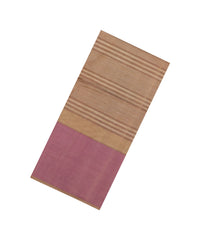 Beige Woven Tussar Saree With Stripes-TU3344