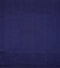 Navy Blue Handloom Kanchipuram Silk Saree With Geometric Buttas-KA16730