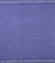 Violet Printed Synthetic Linen Saree With Floral Motifs-SY0193