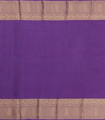 Red Woven Blended Viscose Saree With Zari Buttas-BL6087