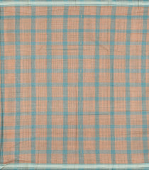 Grey Woven Kadapa Cotton Saree With Checks-KN0712
