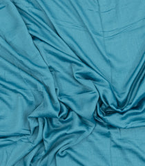 Light Blue Woven Synthetic Vichitra Saree With Stone Work Border-BL5419