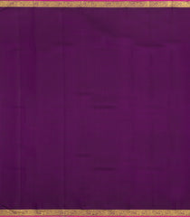 Dark Purple Handloom Kanchipuram Silk Saree With Mango Buttas-KA16207