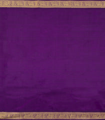 Purple Handloom Kanchipuram Silk Saree With Buttas-KA15137