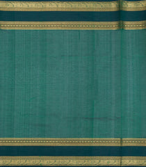 Green Handloom Silk Cotton Saree With Buttas-SC4360